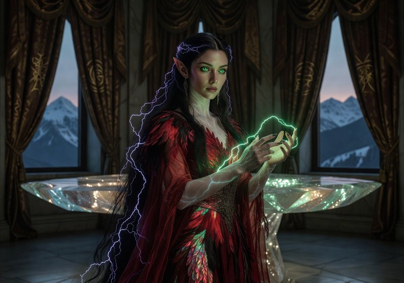 Portrait of Lord Sorceress Anuriqqua